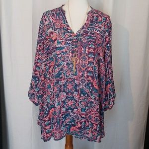 Boutique 1x tunic blouse